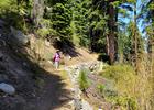 Amazing retaining rock walls on Hawley Grade Rd. Photo by Kris Jenning.