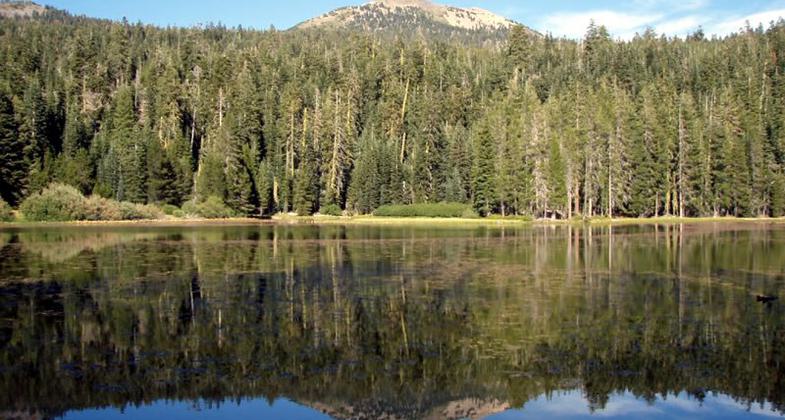 Heart Lake in Lassen National Forest. Photo by USDA Forest Service.