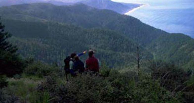 View from the King Range National Recreation Trail.