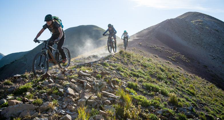 A 15% average grade that challenges endurance. Photo by www.uncovercolorado.com.