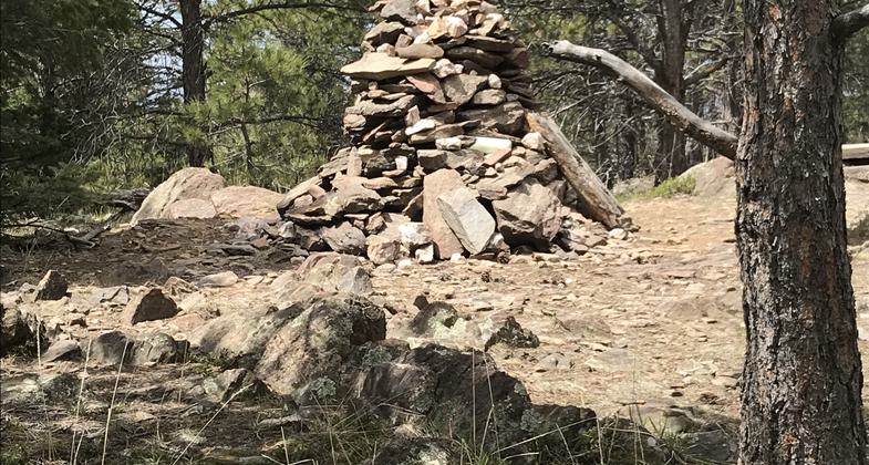 Follow the summit trail. Photo by https://www.uncovercolorado.co.