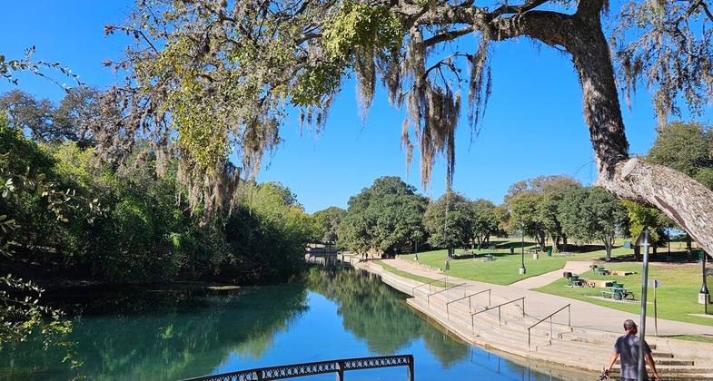 The Comal River Water Trail during off-season