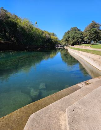 The Comal River Water Trail during off-season