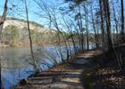 Cherokee Trail along Lake. Photo by Brian McKnight.
