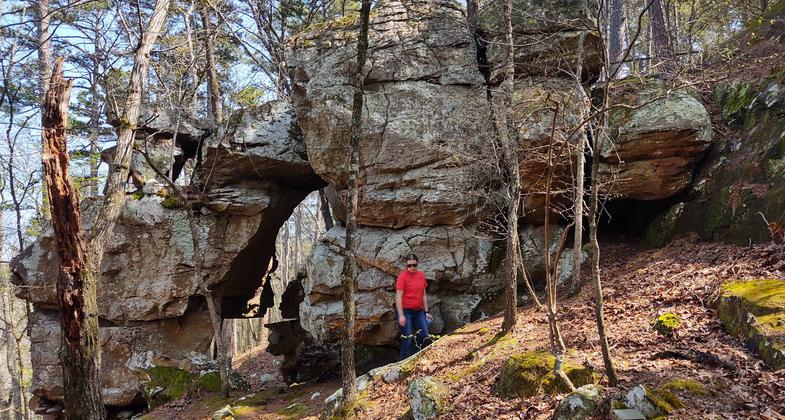 Natural Bridge. Photo by M. Noel.