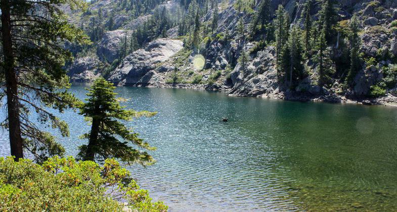 Kangaroo Lake, California. Photo by Kurt Cline.