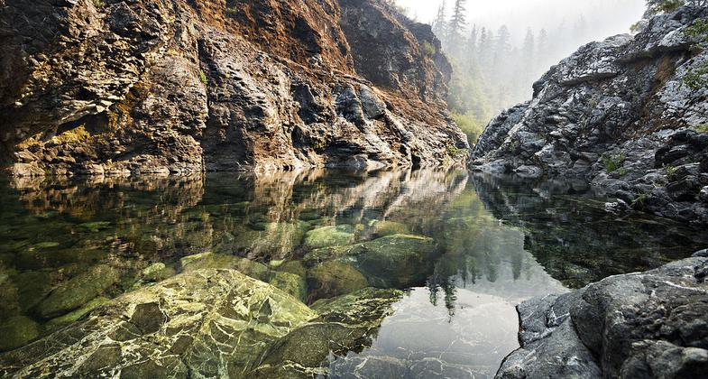 Clear Creek in the Siskiyou Wilderness. Photo by Steven Bratman/wiki.