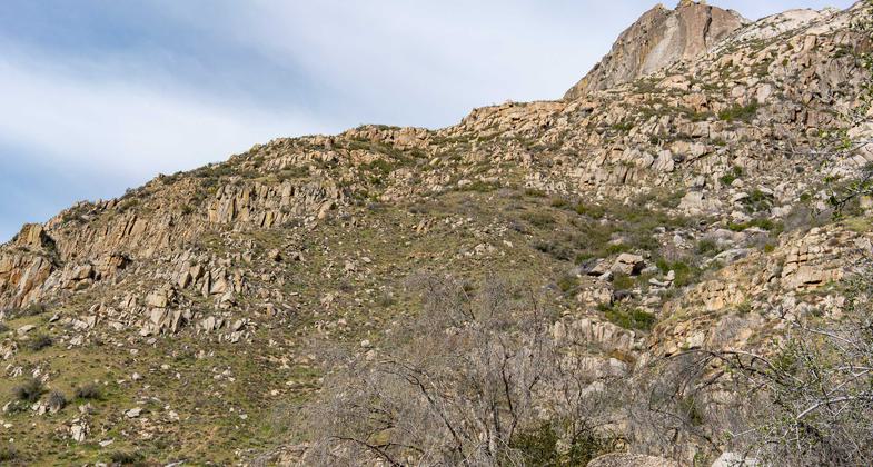 Garlic Dome, high above the trail near Garlic Spur. Photo by Paul Martzen.