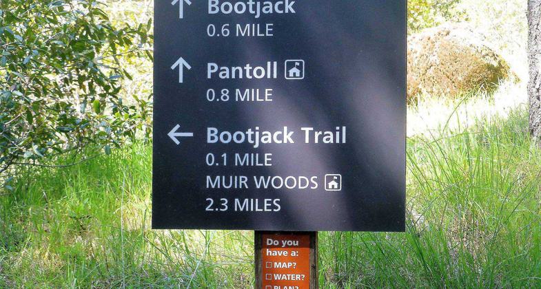 Take the uphill option to add more distance to your hike. Photo by North Bay Christian Hikers.