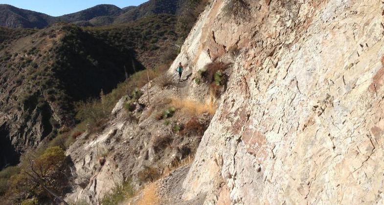 Little Pine Mountain portion of trail; Photo by eversurf.