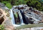 A waterfall on the South Fork Yuba River in South Yuba River State Park. Photo by USACE.