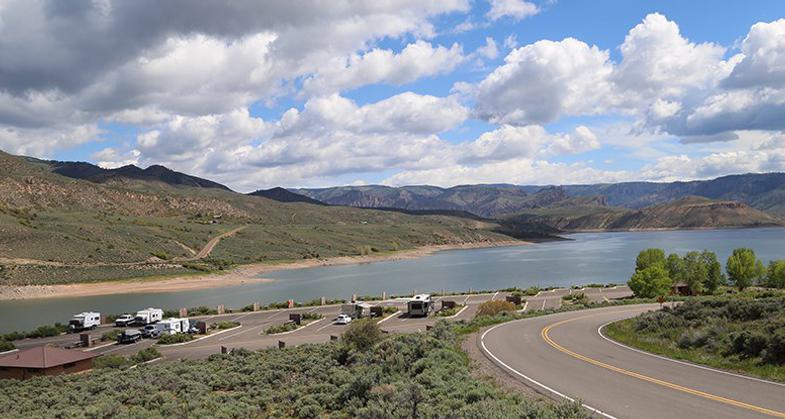 Lake Fork Campground. Photo by NPS.