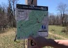 Trail wayfinding and map signage. Photo by Susanne Klein.