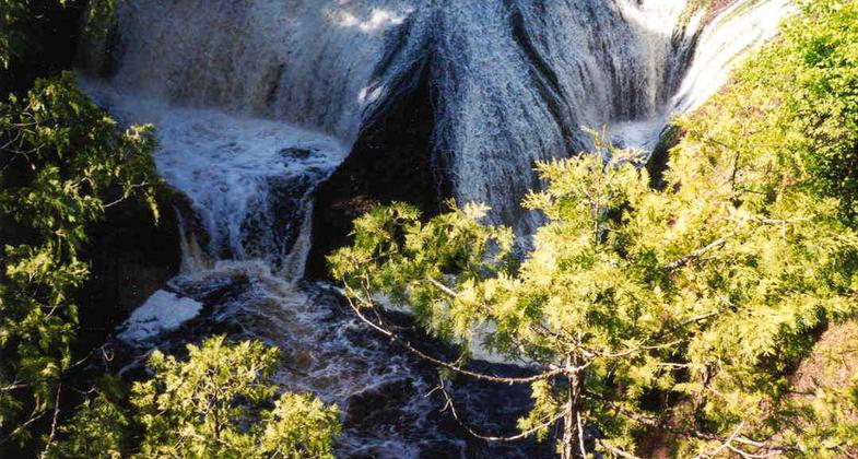Potawatomi Waterfalls. Photo by USDA Forest Service.