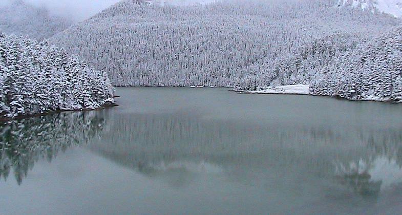 Crystal Lake in the Big Snowy Mountains in central Montana. Photo by USFS.