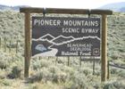 The Pioneer Mountains Scenic Byway. Photo by USFS-Beaverhead NF.
