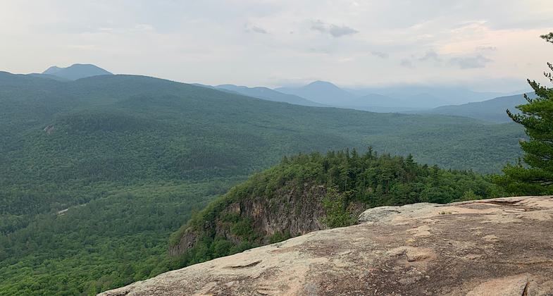 View from ledges. Photo by Janie Walker.