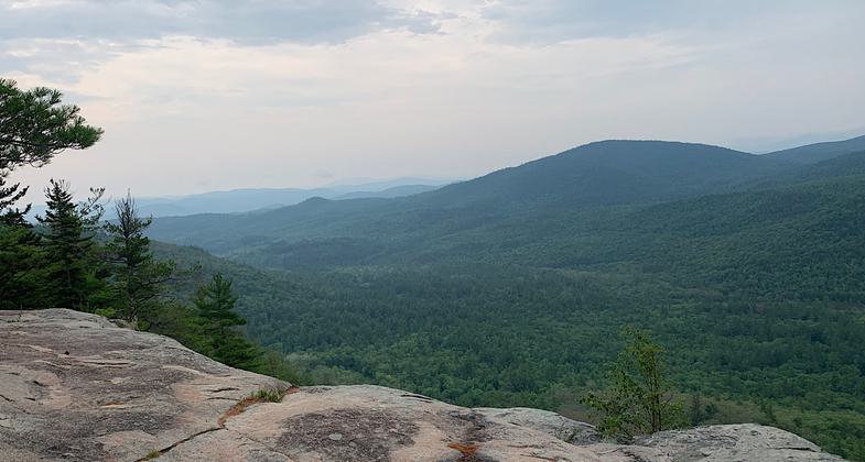 Views from ledges. Photo by JanieWalker.