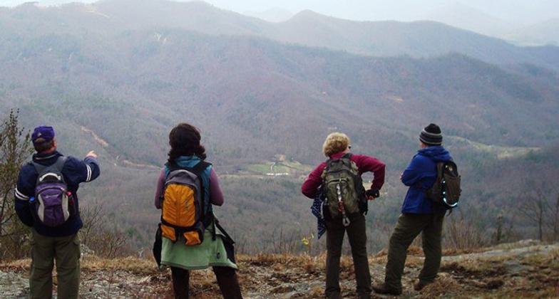 View from Whiterock Mountain on the Fishhawk Range. Photo by BTS.