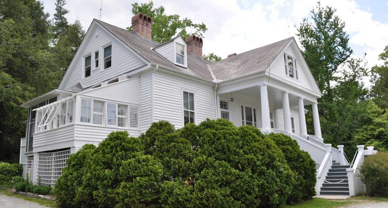 Carl Sandburg's main house. Photo by NPS.