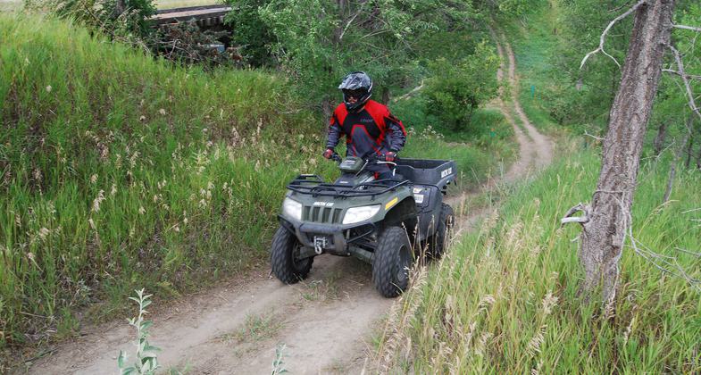 North Dakota's Rough Rider Trail. Photo by North Dakota Parks & Rec.