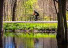 A very popular cycling route in Cleveland Metroparks. Photo by Kyle Lanzer.