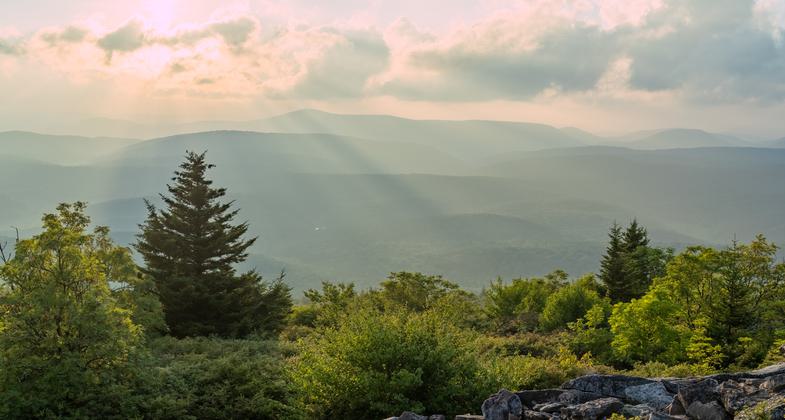 View from Spruce Knob. Photo by Josh Killian Photography.