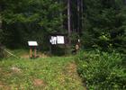 Trailhead and signage. Photo by Dan Gayhart.
