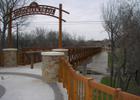 The Nancy Dillard Lyon Trail is part of the Fish Creek Linear Trail. Photo by City of Grand Prairie.