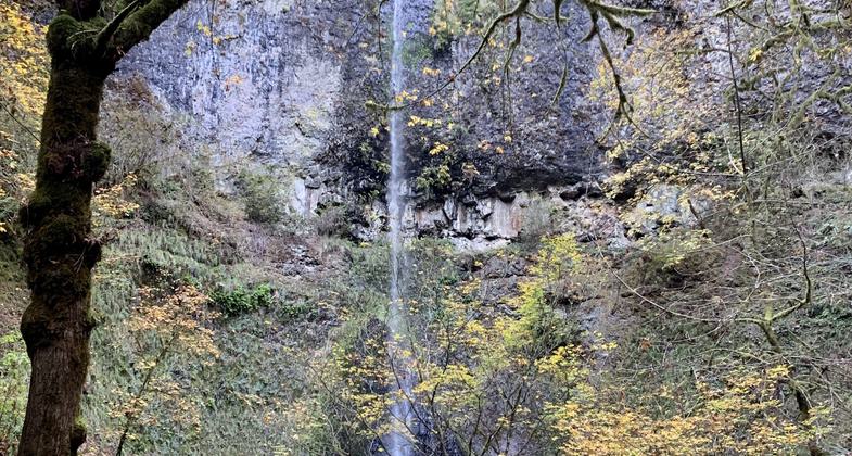 Under North Falls. Photo by EJD.