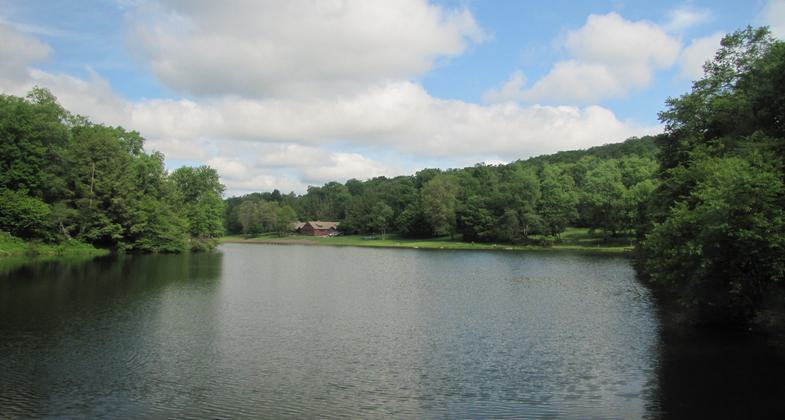 Twin Lakes Recreation Area and Black Cherry Trail. Photo by USFS.