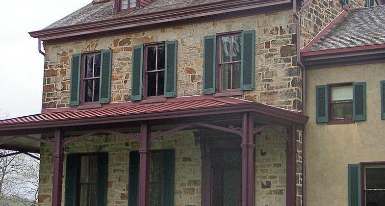 Friendship Hill National Historic Site - Point Marion, Pennsylvania. Photo by Doug Kerr/wiki.