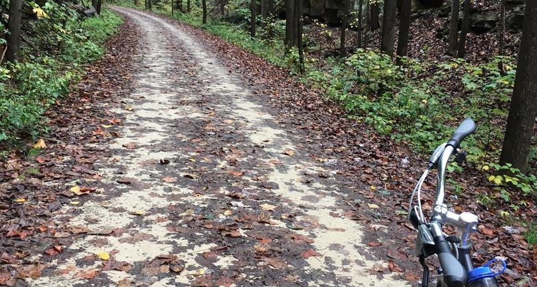 Early Autumn Bike Excursion. Photo by Julie A. Zeyzus.