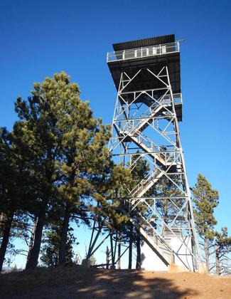 Rankin Ridge Fire Tower. Photo by NPS.