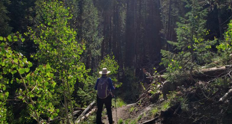 15 difficult, yet amazingly gorgeous miles. Photo by Christy Beckwith.