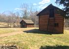 Site features working farm, interpretive history and replica kitchen cabin where Booker T. Washington was born and freed. Photo by Donna Kridelbaugh.