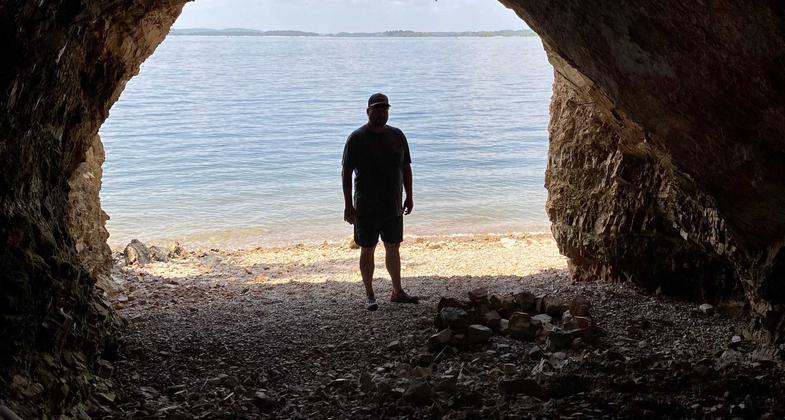 Lake Ouachita Caves. Photo by Neeley Vance.