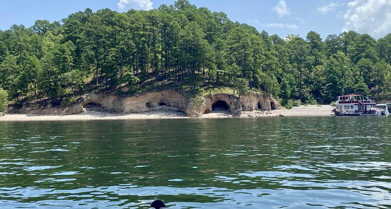 Lake Ouachita Caves. Photo by Neeley Vance.