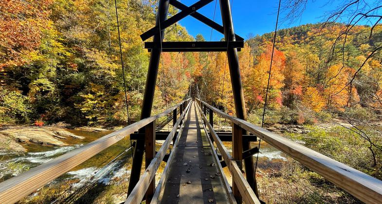 Autumn on the Foothills Trail. Photo by Christopher Marshburn.