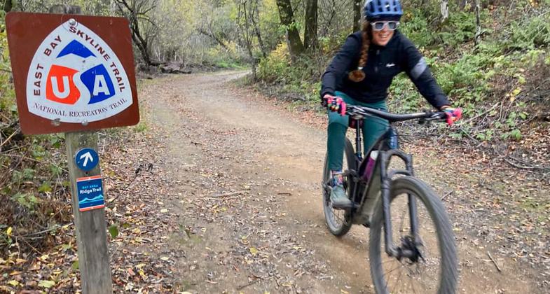 Winner 2022 NRT Photo Contest, Bicycling. Photo by Austin McInerny.