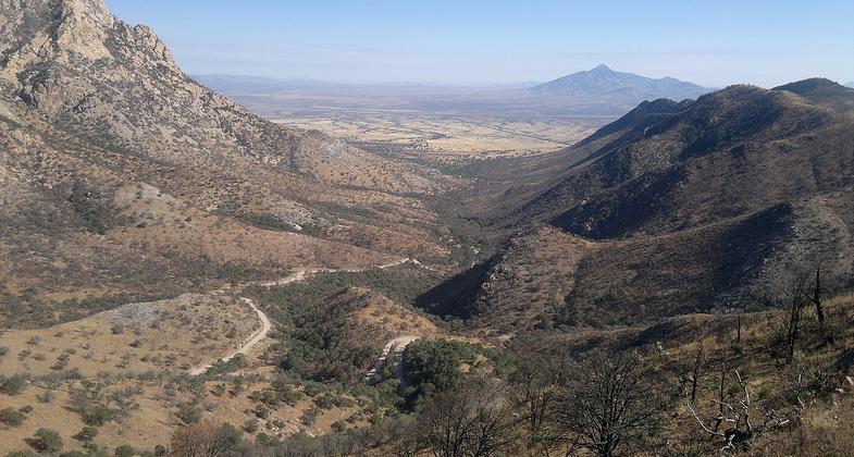 Montezuma Pass Overlook. Photo by maarit u.