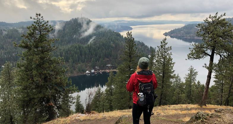 Perfect sunrise or sunet hike. Photo by Kristy Canright.