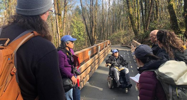 Winner 2022 NRT Photo Contest, Accessibility. Photo by Patrick Stark, USFWS.