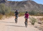 Cyclists enjoying the new segment of the CAP NRT. Photo by Charles Hofer.
