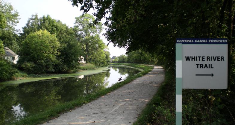 On the Towpath Trail. Photo by John Terrill.