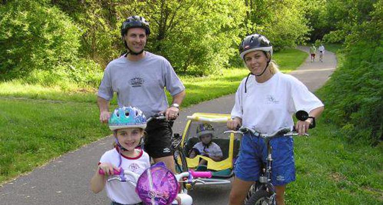 Galloway Creek Greenway was the first urban trail in Missouri to be designated a National Recreation Trail.