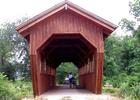 Covered bridge on the Ernst Trail.