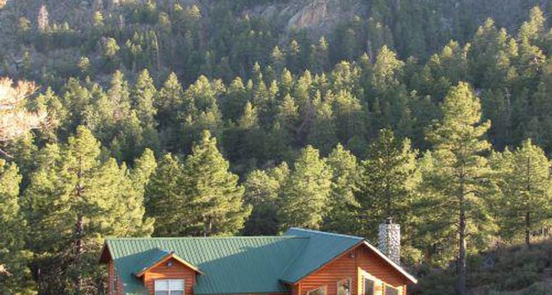 Hualapai Mountain Park Ranger Station.