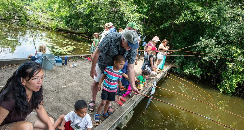 River Day. Photo by Ann Arbor Parks & Recreation.