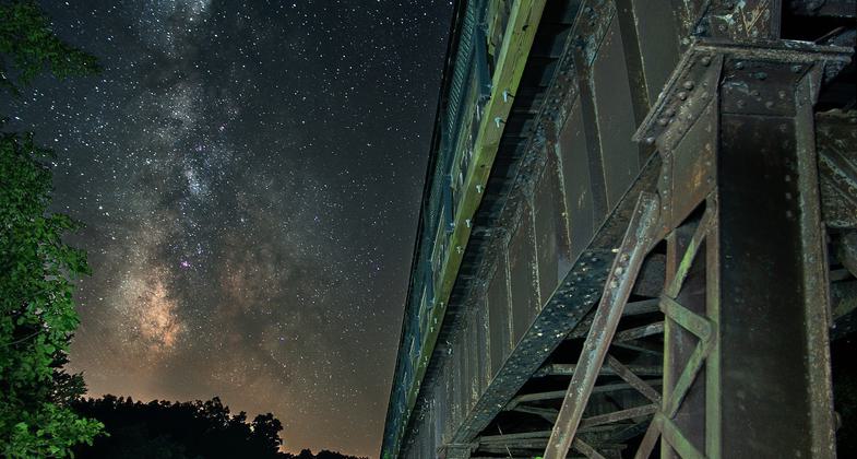 Artistic rivet view. Photo by Jonathan Voelz.